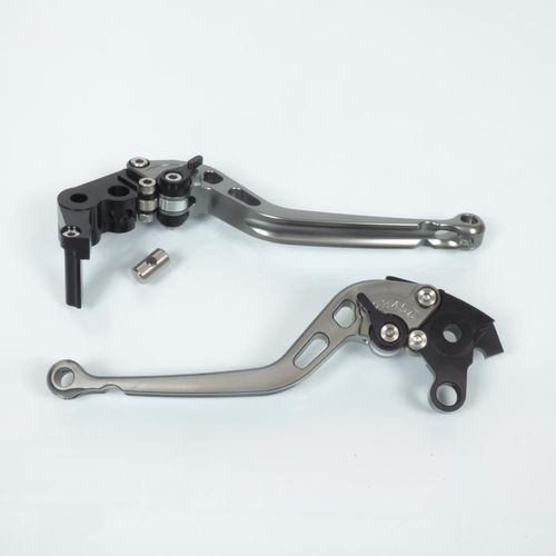 Levier Frein Droit Gauche Pour Moto Honda 1000 Cb R 2014 À 2017 Coloris Titane/Noir