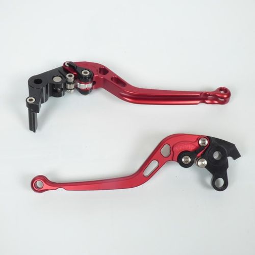 Levier Frein Droit Gauche Pour Moto Honda 1000 Cb R 2014 À 2017 Coloris Rouge/Noir