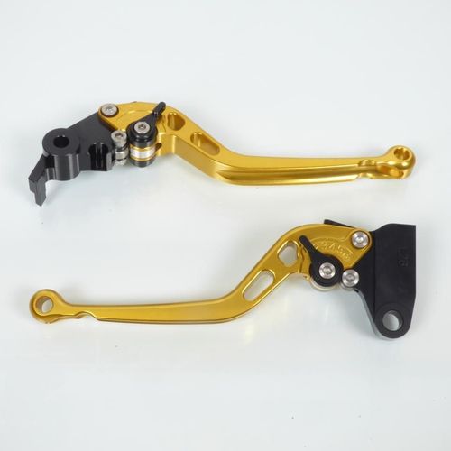 Levier Frein Droit Gauche Pour Moto Triumph 1050 Speed Triple R 2012 À 2015 Or/Noir