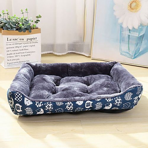 Lit Pour Animaux Domestiques,Grands Accessoires De Canapé Pour Petits Chiens,Marchandises,Grands Accessoires,Polymères Moyens - Type Blue-S
