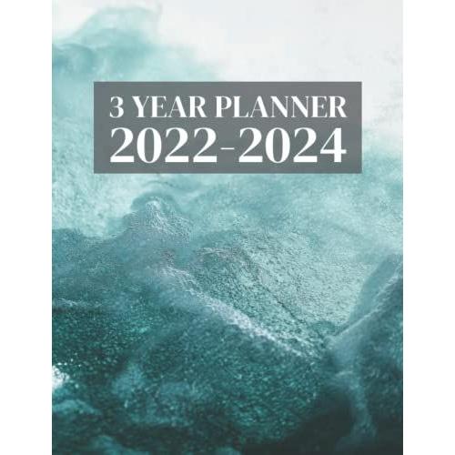 3 Year Planner 2022-2024: Large Sweary 36 Months Calendar 8.5 X 11 Funny Monthly Notebook For Everyone Goals For Small Business Owner 36 Months Women ... Planner For Busy Moms & Academic Middle Sc