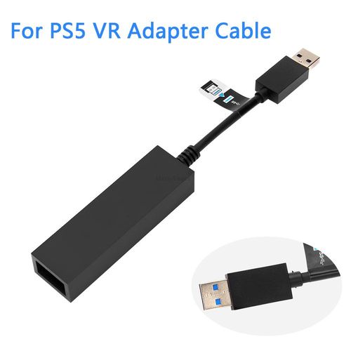 Convient Pour Adaptateur Usb3.0 Ps Vr Vers Ps5 Câble Adaptateur De Caméra Pour Ps5 Ps4 Adaptateur De Caméra Pour Ps Vr Vers Ps 1 Pièce