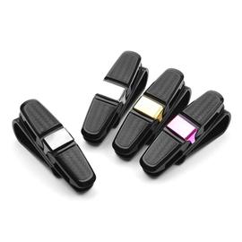 2 paquets (noir) Porte-lunettes de soleil pour visière de voiture - Support de  lunettes de soleil en cuir magnétique et clip de carte de billet -  Accessoires de visière de voiture