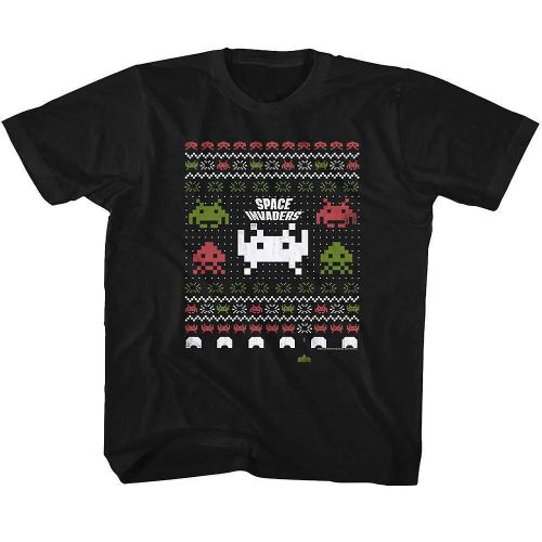 Space Invaders Space Xmas Youth T-Shirt