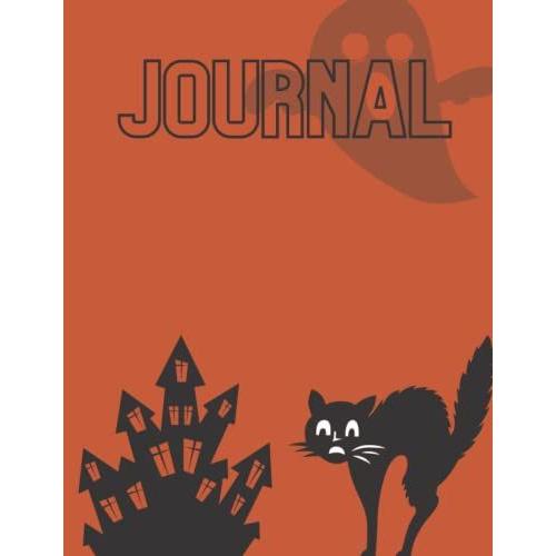 Halloween Dot Journal For Adults |Women Or Men|300 Pages|8.5x11 Inches