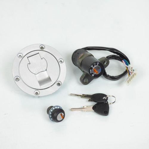 Kit Serrure Teknix Pour Moto Derbi 50 Gpr Avant 2003 Neuf Neiman Bouchon Essence