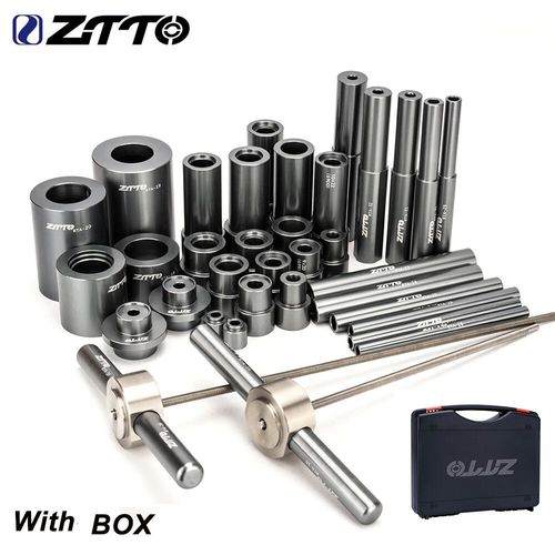 Ztto-Ensemble D'outils D'installation Et De Retrait D'appellation De Moyeu De Vélo,Pilote De Roulement De Roue De Vélo,Outil De Retrait De Presse De Roulement Bb Principal - Type Tool Set And Box #B