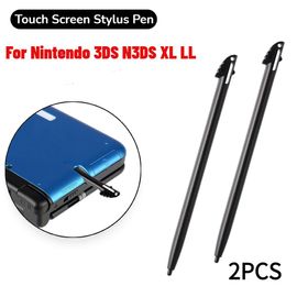 Compatibles Stylet Pour Écran Tactile 2 Pièces Noir En Plastique Crayon Tactile De Jeu Pour Nintendo 3ds N3ds Xl Ll Accessoires De Jeu Vente En Gros