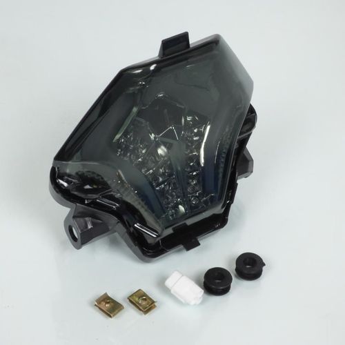 Feu Arrière À Led Fumé Avoc Pour Moto Yamaha 700 Mt-07 Cligno Intégré Neuf