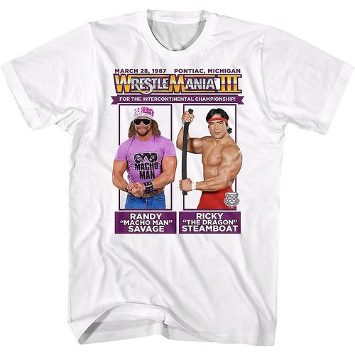 Macho Man Ricky Steamboat Wrestlemania T-Shirt