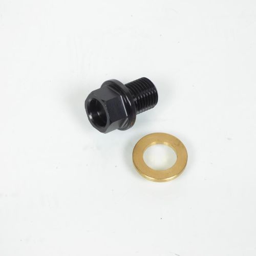 Bouchon De Vidange D'huile M12x1.25 Tecnium Pour Moto L35-64410a Neuf