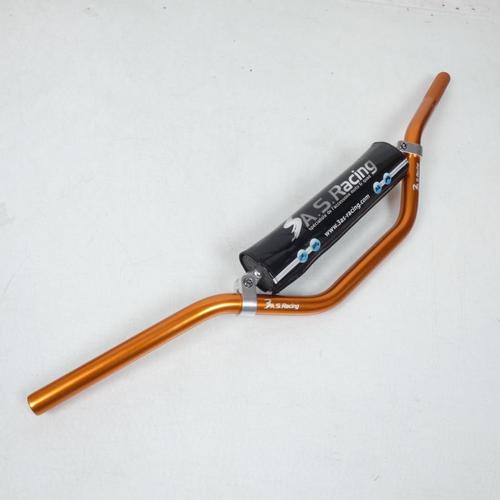 Guidon Ø22mm Orange Universel 3as Racing Pour Moto Ktm 65 Sx Gui3as699-002