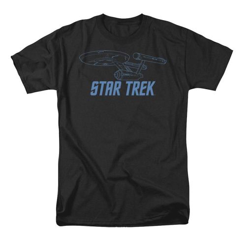 Star Trek Enterprise Outline T-Shirt