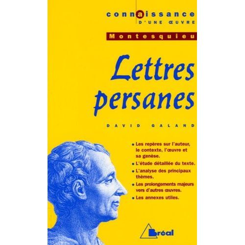Lettres Persanes, Montesquieu