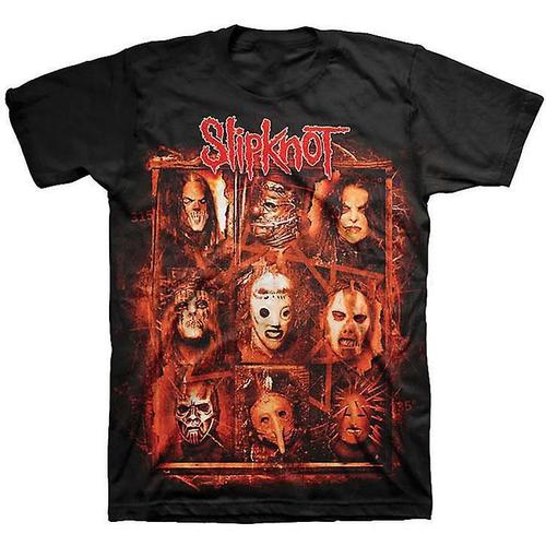 Slipknot Rusty Face (Back Print) T-Shirt