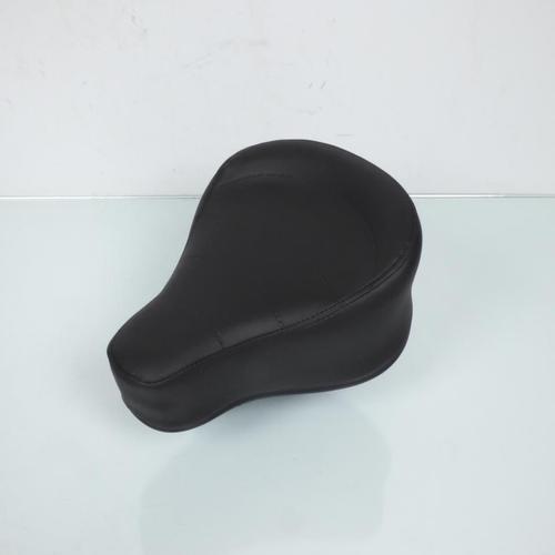 Selle Pilote Rsm Pour Mobylette Mbk 50 51 Pouff / Confort Noir Neuf