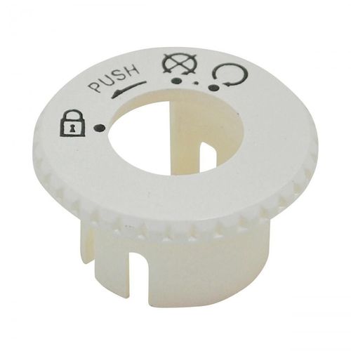 Capuchon Entourage De Neiman Blanc Pour Scooter Booster Mbk 50 Rocket Avant 2002 Neuf