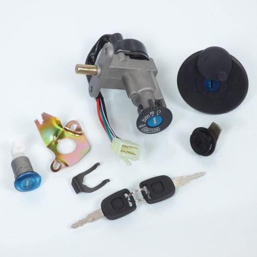 Kit Serrure Teknix Pour Scooter Keeway 50 Focus 2007 Neuf