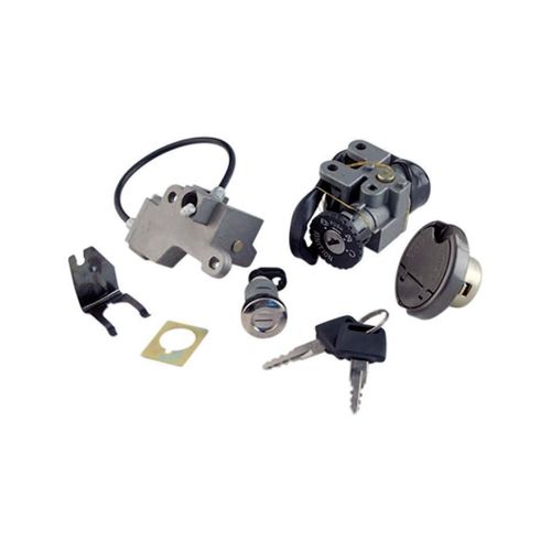 Kit Serrure Teknix Pour Scooter Chinois 50 Qt-3 Neuf