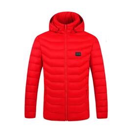 couleur Rouge taille XL Veste thermique lectrique pour homme et