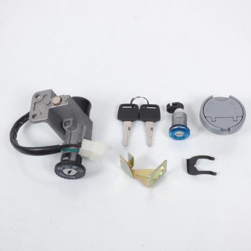 Kit Serrure P2r Pour Scooter Kymco 50 Agility 4t Avant 2020 4 Fils Neuf