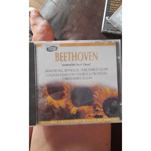 Ludwig Van Beethoven (1770-1827) : Symphonie N°9 En Ré Mineur Op 125 Avec Ode À La Joie De Friedrich Von Schiller Par London Symphony Orchestra Orchestre Symphonique De Londres Dir Carlo Maria Giulini