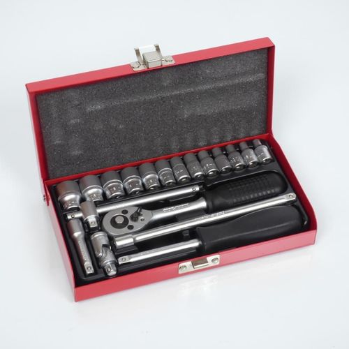 Coffret À Cliquet 19 Pièces 1/4
