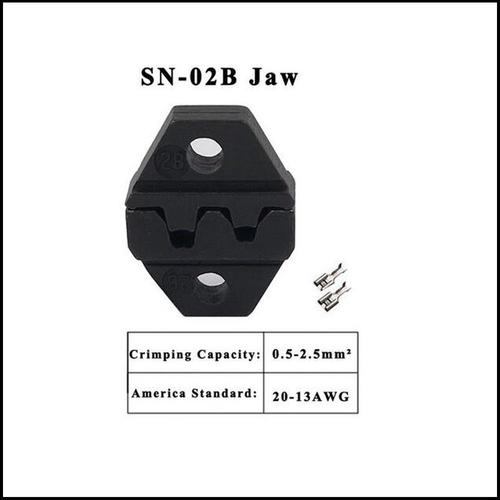couleur SN-02B Pince à sertir série SN, mâchoires spéciales, outil de sertissage