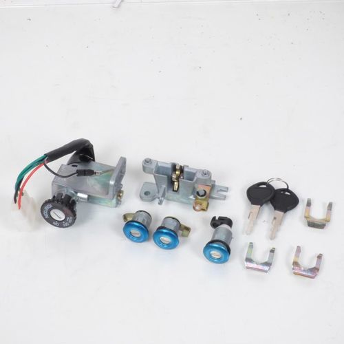 Kit Serrure Générique Pour Scooter Kymco 125 Agility R16 2008-2012 001345071 / 404390905 Neuf