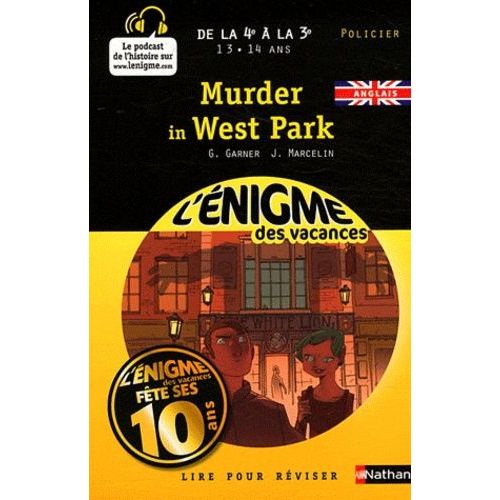 Murder In West Park - De La 4e À La 3e