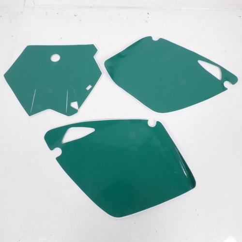 Kit Déco 3 Pièces Ace Coloris Vert Pour Moto Ktm 125 Sx 2003 0020527 Neuf