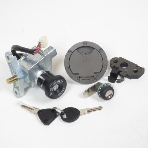 Kit Serrure Teknix Pour Scooter Mbk 50 Nitro 2003 À 2012 Md33z6 / 3 Fils Neuf