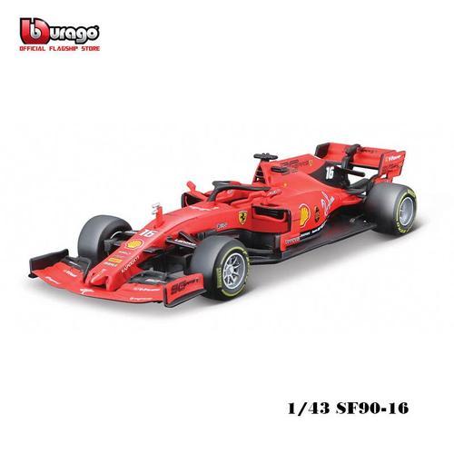 Couleur Sf90-16 Véhicule De Luxe En Alliage Ferrari F1 Sf21 #55, 1:43, Modèle De Voitures Moulées, Jouet, Cadeau De Collection