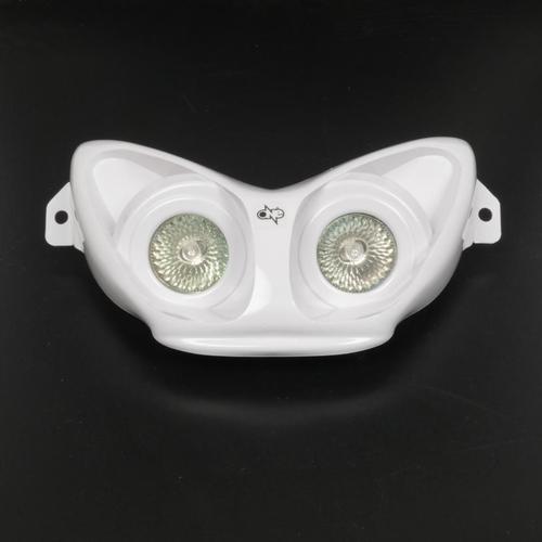 Optique Avant Blanc One Pour Scooter Mbk 50 Nitro / 2 X 12v 20w Ø50mm Neuf