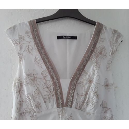 Caroll_Jolie Robe Longue Été_T.38_Tbe