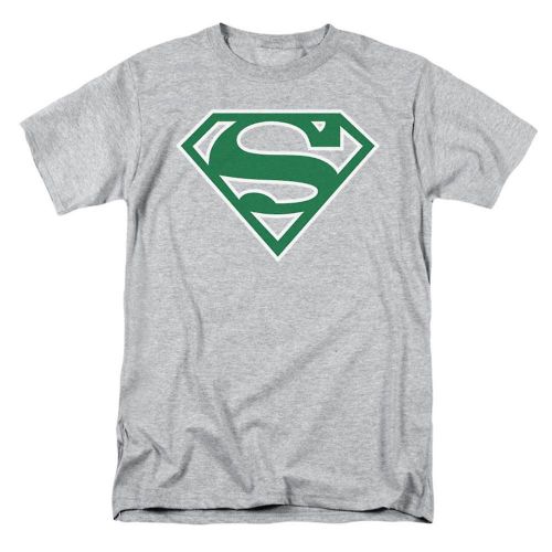 Superman Green & White Shield T-Shirt