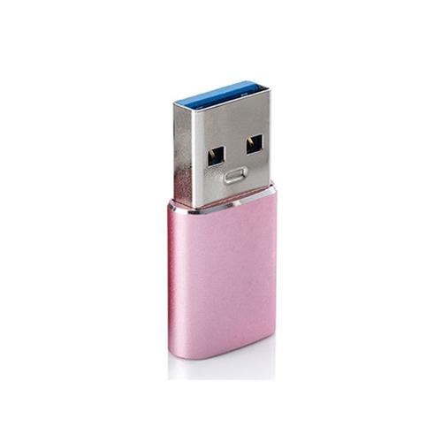 couleur or rose Adaptateur de chargeur Otg, convertisseur de Type C femelle vers USB 3.0 mâle, pour Macbook Nexus Huawei