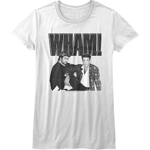 Junior Black And White Wham Shirt