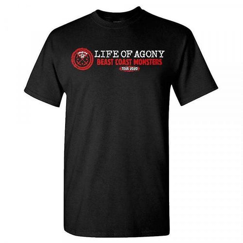 Life Of Agony Beast Coast 2020 Photo T-Shirt