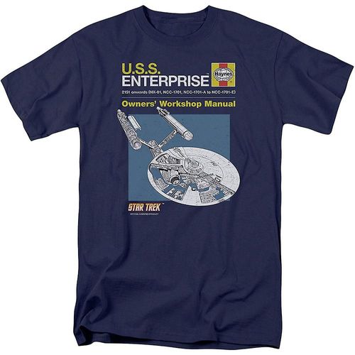 Enterprise Owners' Workshop Manual Star Trek T-Shirt