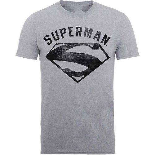 Superman Logo Spray T-Shirt On Rockabilia