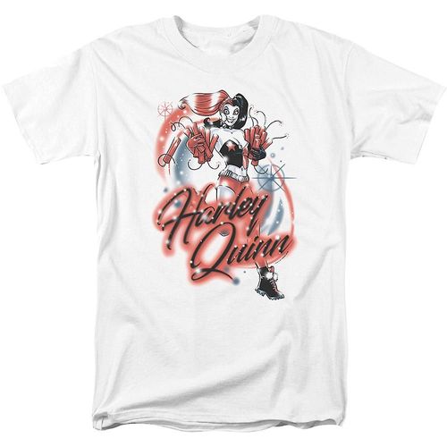 Airbrush Harley Quinn Dc Comics T-Shirt