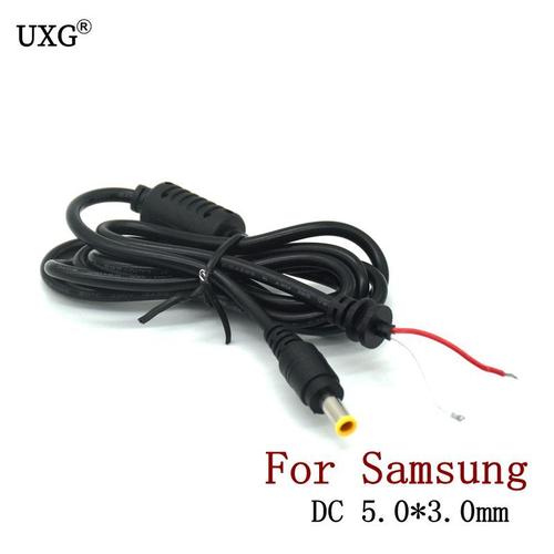 Couleur 5.0x3.0mm Connecteur De Cordon D'alimentation, Prise De Chargeur Pour Samsung Hp Dell Sony Toshiba Asus Acer Lenovo