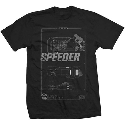 Star Wars Rey Speeder Retro T-Shirt