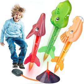 Jouets de fronde d'extérieur pour enfants, flash de fusée brillant, lumière  LED nocturne, fronde brillante, hélicoptère élastique, jouet rotatif, 10  pièces