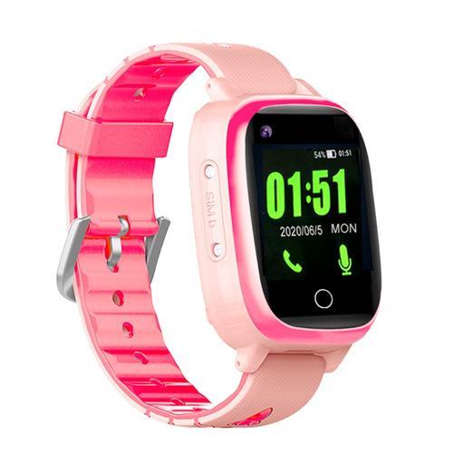Montre Traceur GPS Enfant App Android iOs Wifi Appels SOS SMS Rose YONIS -  Yonis