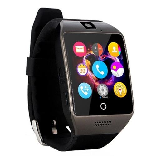 Montre Android Ios Smartwatch Connectée Appels Sms Sim Podomètre Anti Perte Noir + Sd 4go Yonis