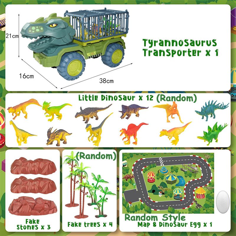 Couleur T-Rex Lux Grand Jouet De Transport De Dinosaures, Voiture, Camion, Indominus Rex, Jurassic World, Cadeaux De Noël Pour Enfants