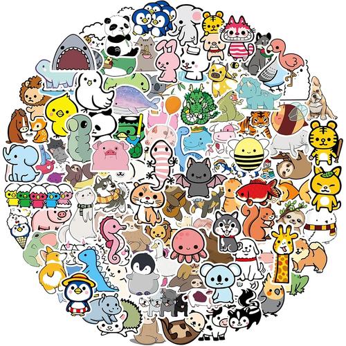 Gommettes 12 Feuilles 107 Gommettes Enfants Stickers-Vinyl Waterproof Animaux Scrapbooking Autocollants Décoratifs Nature,Stickers Bullet Journal,Convient Pour La Décoration De Cadeaux