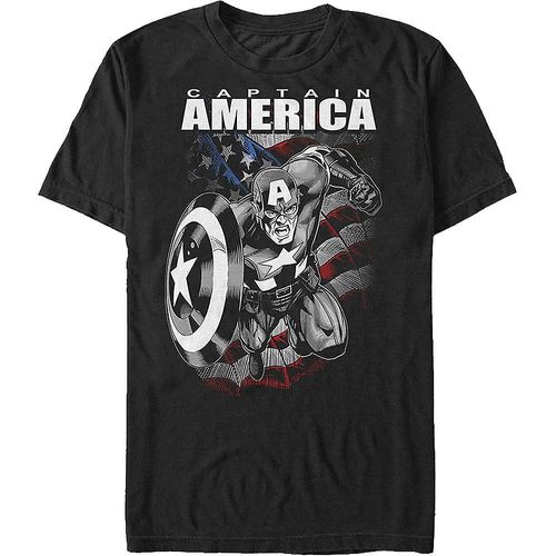 Captain America Flag T-Shirt